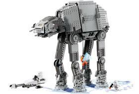 LEGO Set-AT-AT (2003 - blue box)-Star Wars / Star Wars Episode 4/5/6-4483-4-Creative Brick Builders